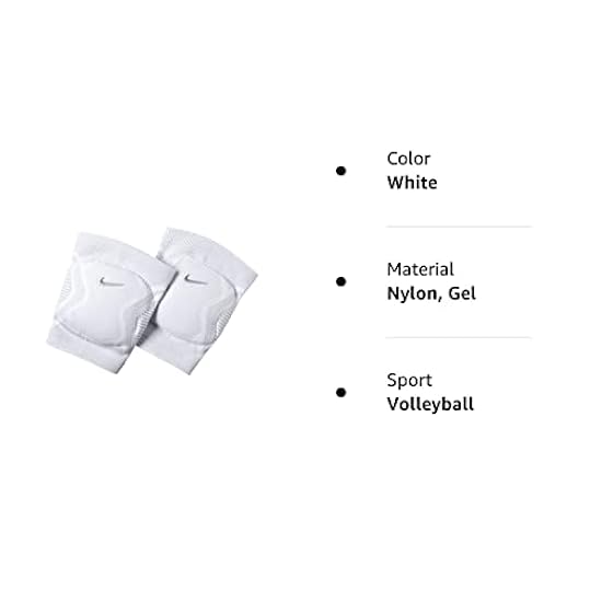 Nike Vapor - Ginocchiere da pallavolo, colore: Bianco, X-L/XXL 597699441
