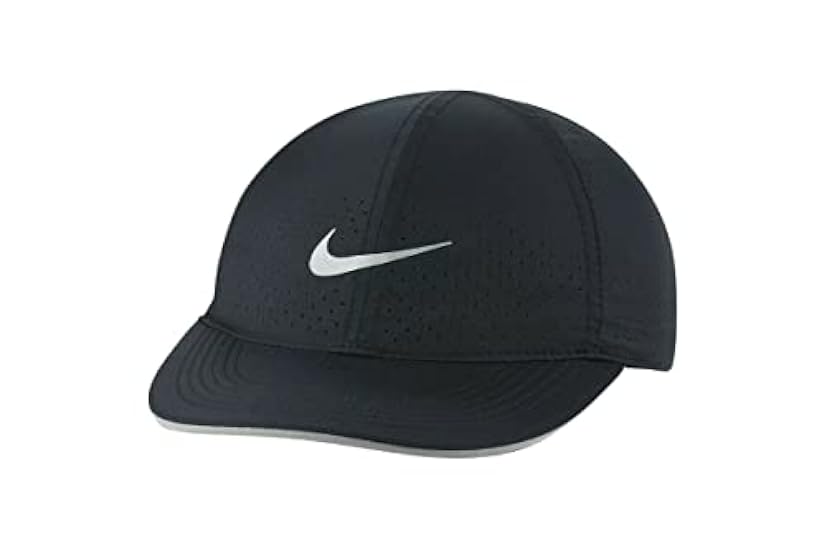 Nike Cappello da corsa Featherlight da donna Aerobill regolabile, bianco, Taglia unica 694214459