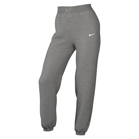 Nike DQ5887-063 W NSW PHNX FLC HR OS Pant Pantaloni Sportivi Donna Dk Grey Heather/Sail Taglia XL-T 379040484