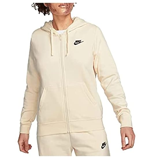 Nike NSW Club FLC FZ Hoodie Std T-Shirt Donna 137330052