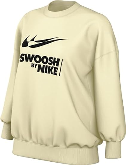 Nike W NSW FLC OS Crew Gls Top Donna 388999590