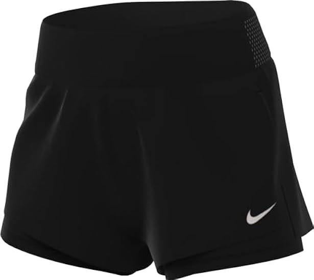 Nike - W Nk Swift DF Mr 3in 2n1 Short, Pantaloni Sporti