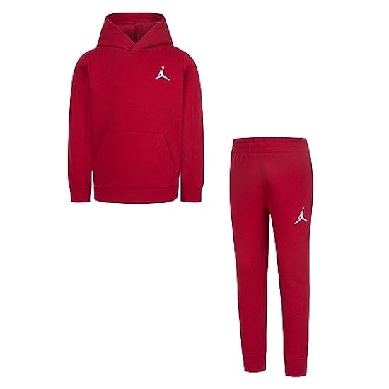 Nike Jordan Tuta da Bambini con Cappuccio Essentials Rossa Codice 85C589-R78 377180570
