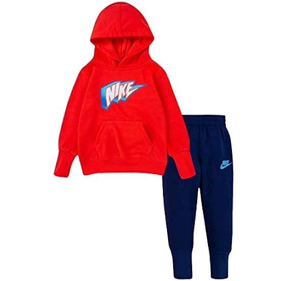 Nike Tuta Bambino Sportwear Blu Rosso 765774433