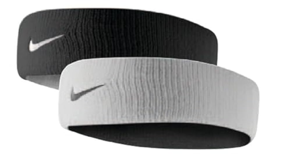 Nike Dri-fit Home&Away Fascia bianco/nero 099555092