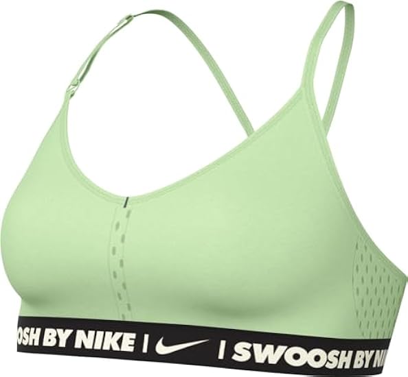 Nike Women´s Bra W Nk DF Indy Bra Gls, Vapor Green/Vapor Green/Black, FZ4870-376, M 237925388