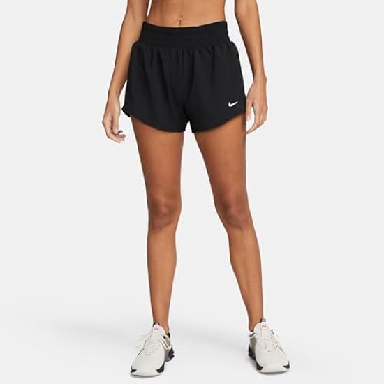 Nike - W Nk One DF Mr 3in Br Short, Pantaloncini Donna 603972830