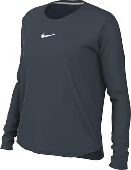 Nike One Maglietta a Maniche Lunghe Senza Collo Donna (