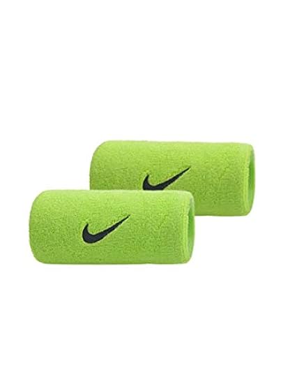 Nike POLSINI ALTI SWOOSH WRISTBANDS DOUBLEWIDE Verde 14