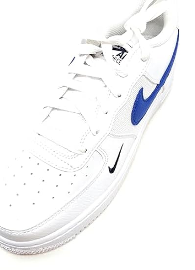 Nike Air Force 1 Bianco/Blu Royal Sneaker per Ragazzi FN3875-100 Numero 38 627503512