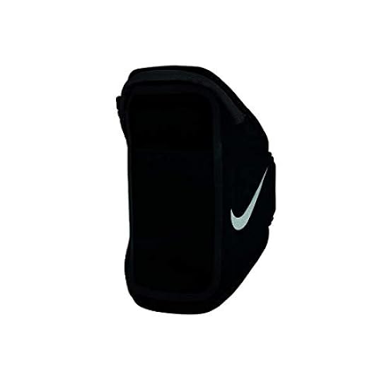 Nike Unisex – Adulto Pocket Arm Band Plus Bracciale, Black/Silver, One Size 654452220