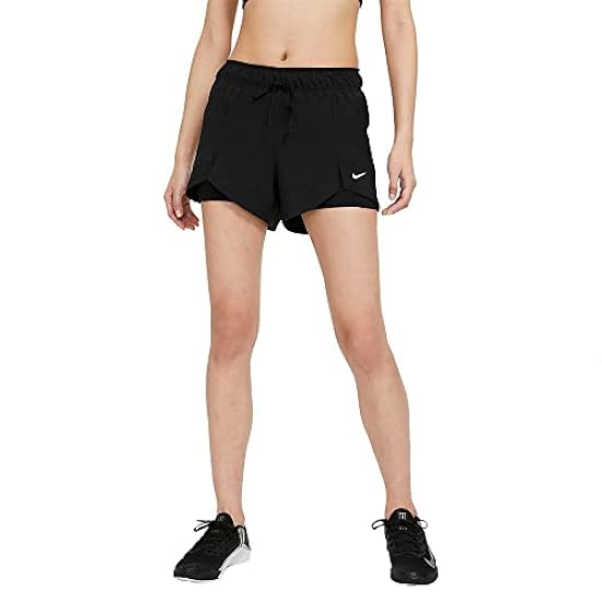 Nike Dry Fit FLX Essential 2-in-1 Shorts Black/Black/Wh