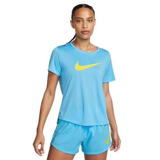 Nike W Nk One DF Swsh Hbr SS T-Shirt Donna 048924230