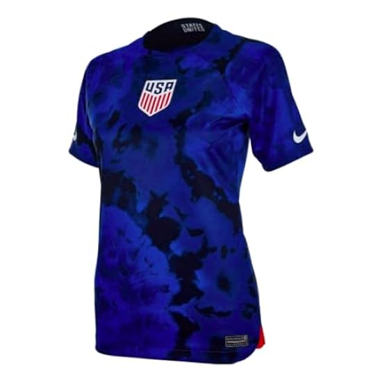 Nike 2022-2023 USA Away Football Soccer T-Shirt Maglia (Womens) 261374081