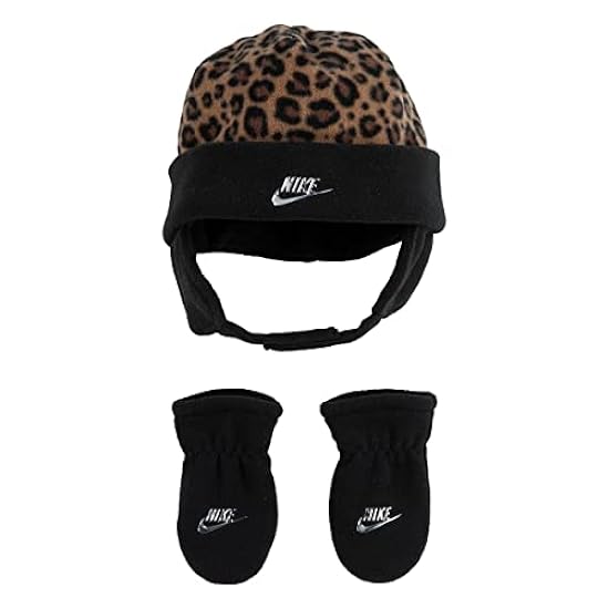 Nike Leopard Print Beanie And Mittens Set 1A2951-023 12