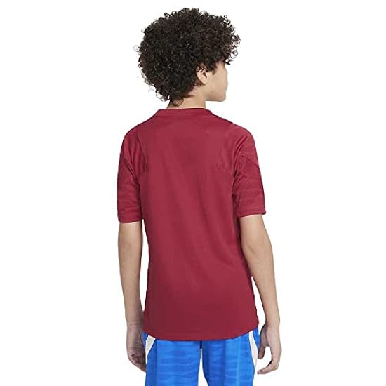 2021-2022 Barcelona Training Football Soccer T-Shirt Maglia (Noble Red) - Kids 730336411