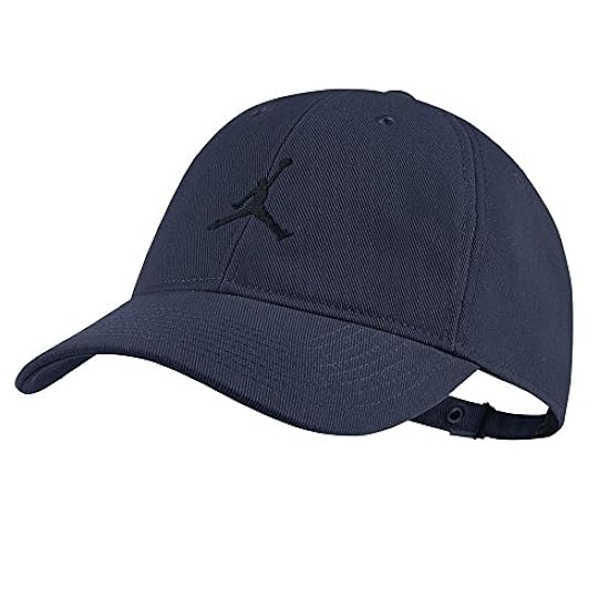 Nike Air Jordan Adult Adjustable Jumpman Logo Hat (Blue) 961695549