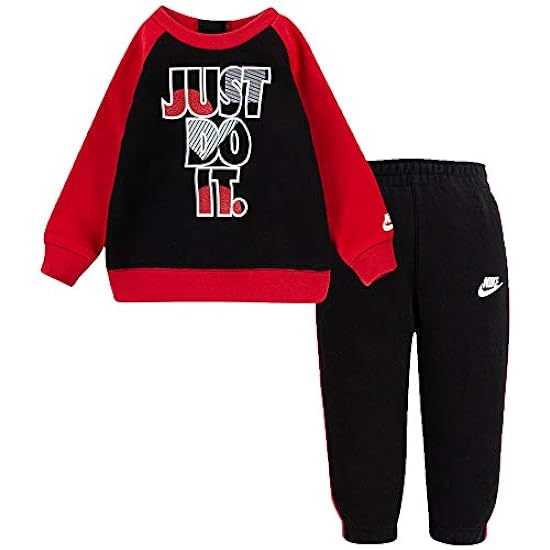 Nike - Tuta Completa JDI Fleece Crew Bambino Felpa e Pa