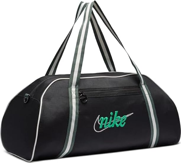 Nike Donne Club Bag W Nk Gym Club – Retro Black/Vintage Green/Stadium Green, DH6863-013, MISC, Black/Vintage Green/Stadium Green, taglia unica, Sport 012388091