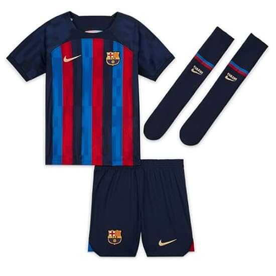 Nike FCB LK Nk DF Kit HM Equipaggiamento FC Barcelona Unisex-Bambini e Ragazzi 264062980