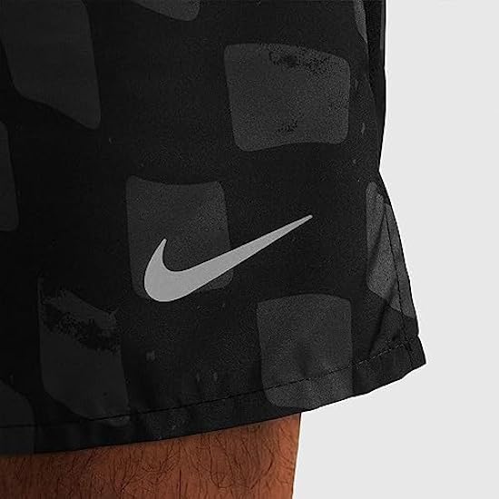 Nike Pantaloni Corti da Corsa da Uomo, Pantaloni Sportivi Dri-Fit Challenger 835791551