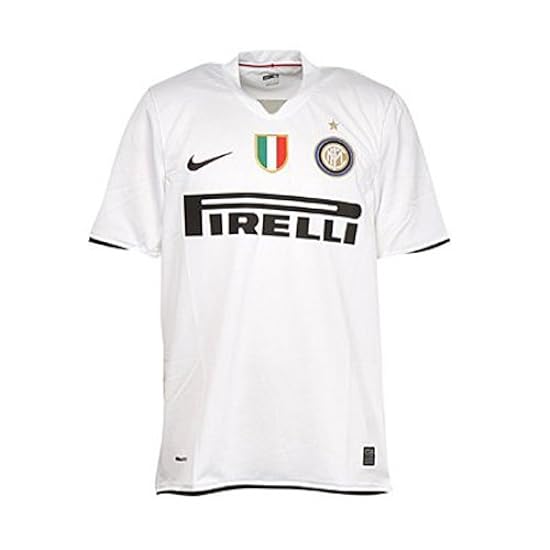 Nike Maglia Inter Gara Calcio Calcetto Trasferta Colore Bianco Stagione 2008/09 999374753