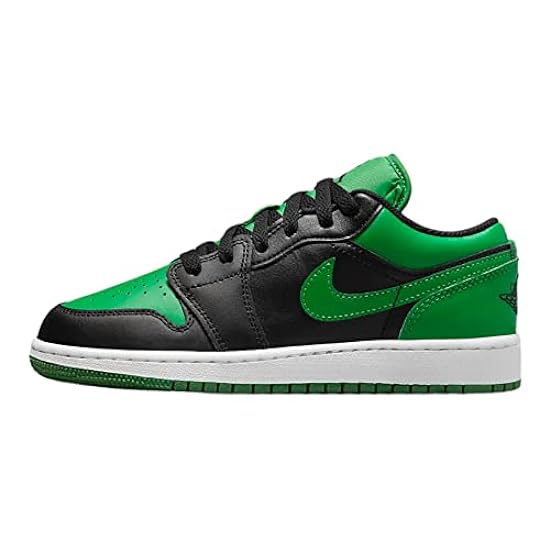 Nike Air Jordan 1 Mid Sneaker Verde da Ragazzo 553560-0