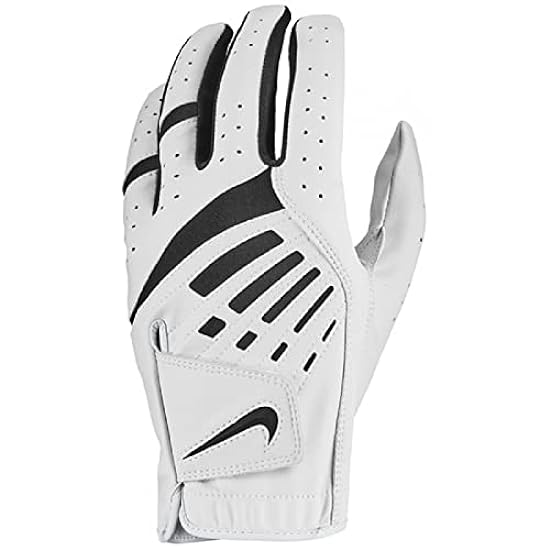 Nike Bianco Guanto da Golf da Uomo Dura Feel IX L/H-S Unisex, S 347030405