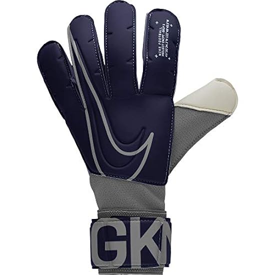 Nike Desconocido Grip3 Goalkeeper Guanti da Portiere Unisex, per Adulti, Blue Void/Metallic Silver, 6 835834472