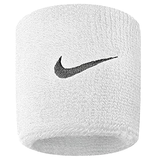Nike Swoosh Wristbands (Una Coppia), Unisex, NK280 8621