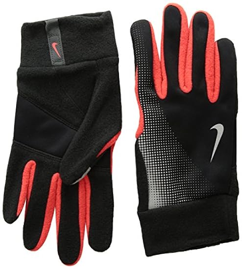 Nike Tech Thermal Running Gloves - Men´s - black/challenge red, x-large 940019052