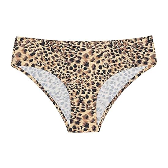 QWUVEDS Donne Sexy Leopard Pizzo Pantaloni Ghiaccio Sil